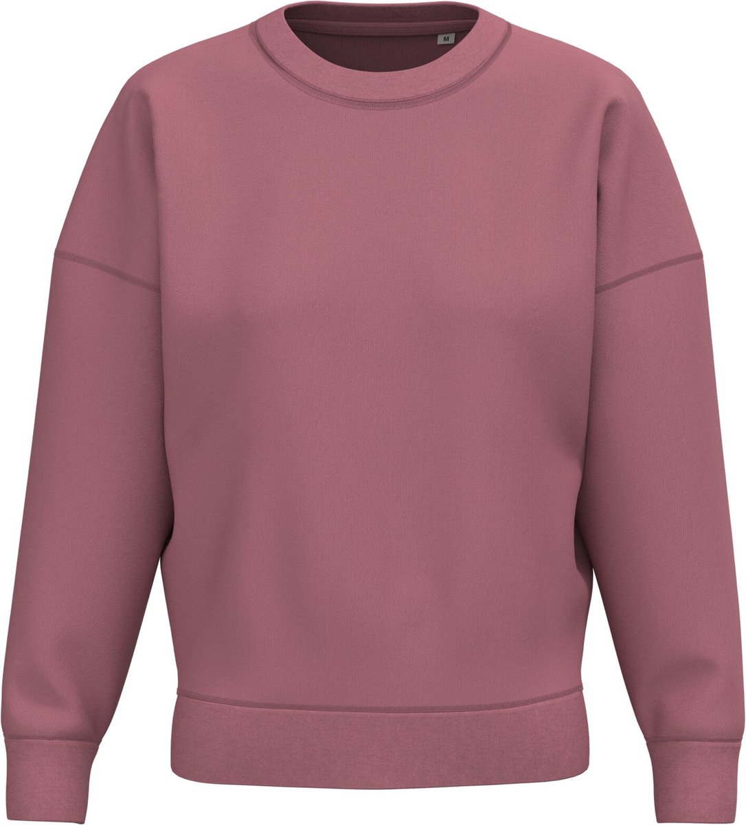 Native Spirit Ecologische dames sweater met ronde hals en afhangende mouwen NS439 - Antique Rose - XS
