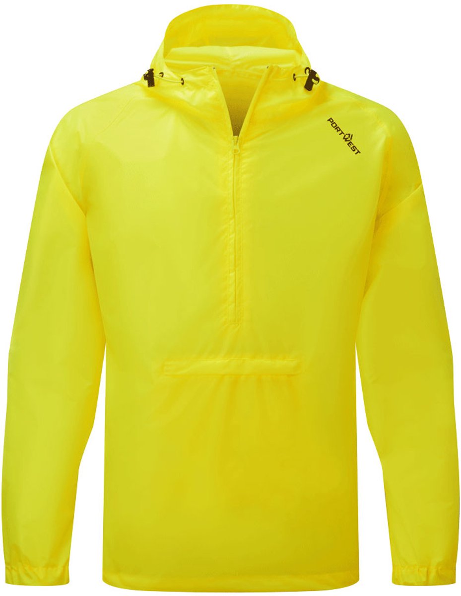 Portwest Inpakbaar jack voor over het hoofd S603 - Geel - XL