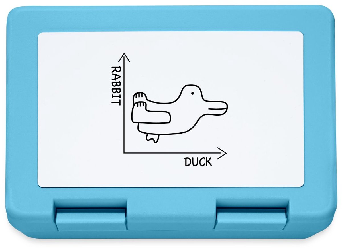 Rabbit Of Duck? – Slimme Optische Illusie Broodtrommel Lunchbox