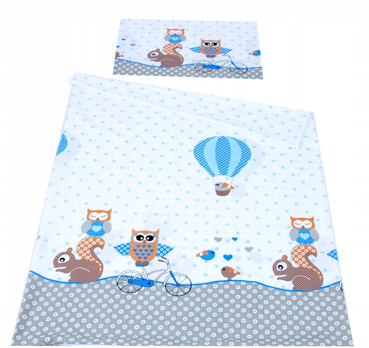 BabyLux Kinderbedikant dekbedovertrek 100x135cm 2-delig Katoen