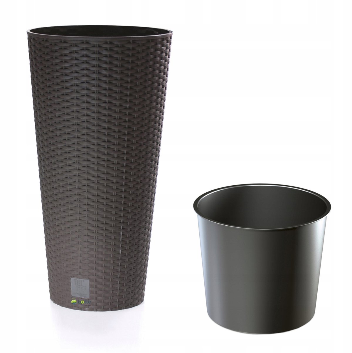 Hoge Rotan Look Pot Umbra 40x40x76,3 cm
