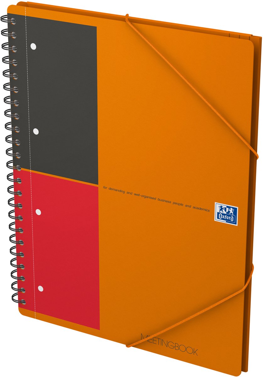 OXFORD International Meetingbook A4+, gelijnd (verpakking 5 stuks)