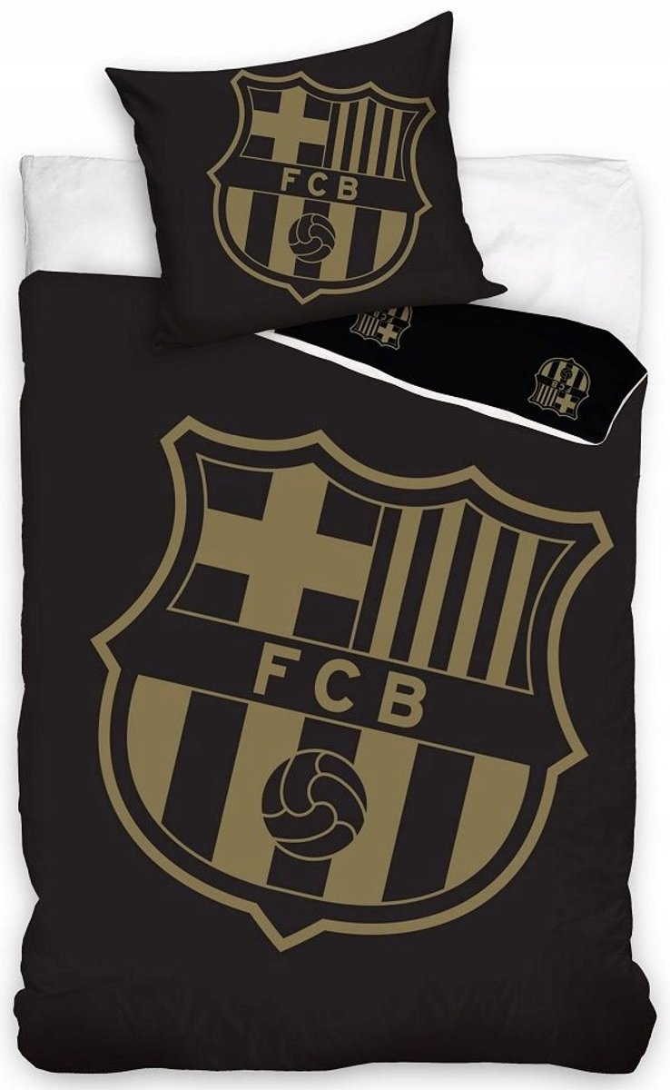 FC Barcelona Voetbalbeddengoedset 160x200 cm