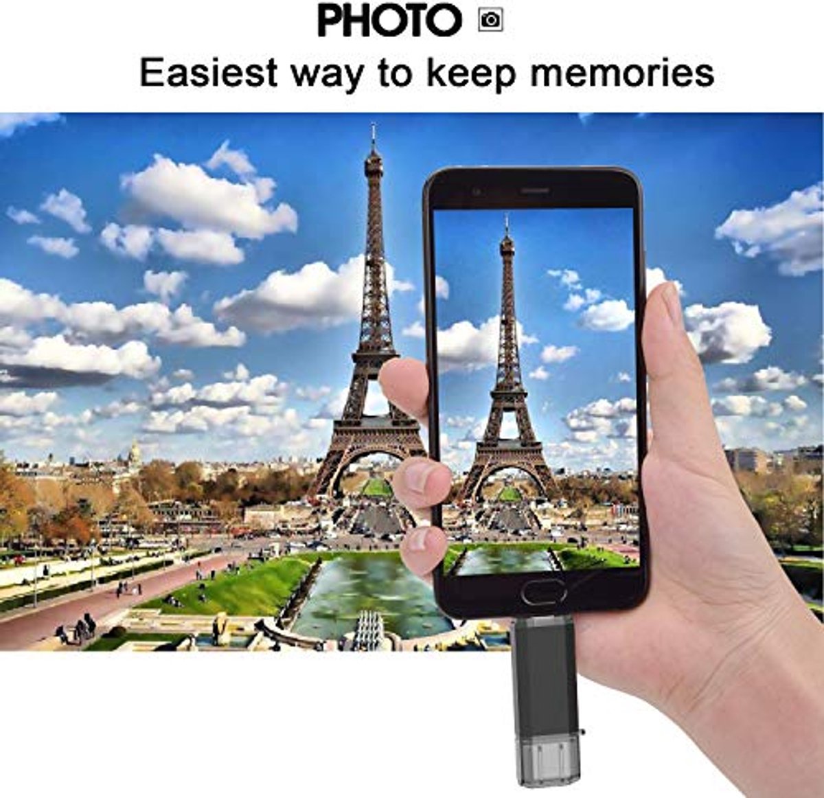 USB C-stick 512 GB - Hoogwaardige Pendrive voor PC, Laptop en Smartphone