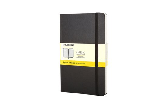 Moleskine Classic Notitieboek - Pocket - Hardcover - Geruit - Zwart