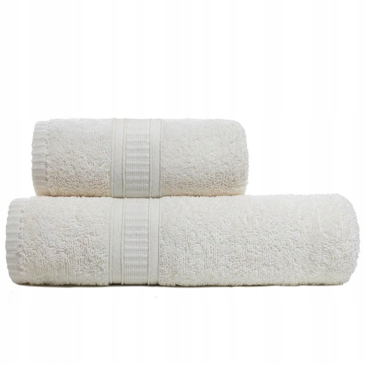 Charline Badhanddoek 70x140 cm - Zacht Katoen 500 g/m² - Beige