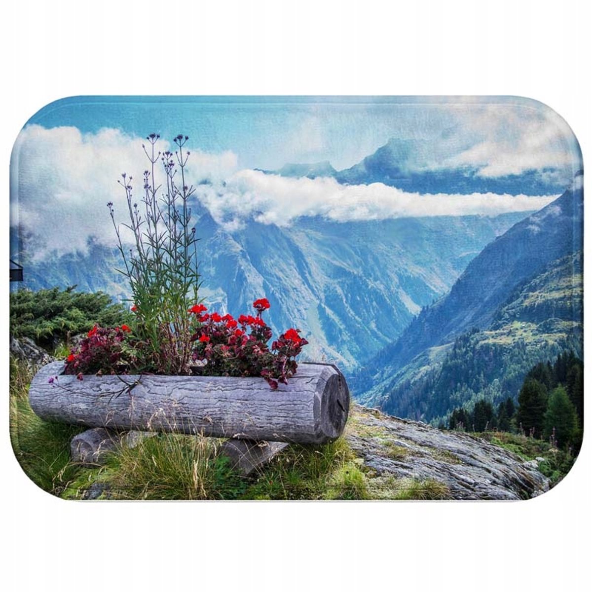 Zachte Antislip Badkamermat 60x40 cm - Stijlvol & Sneldrogend