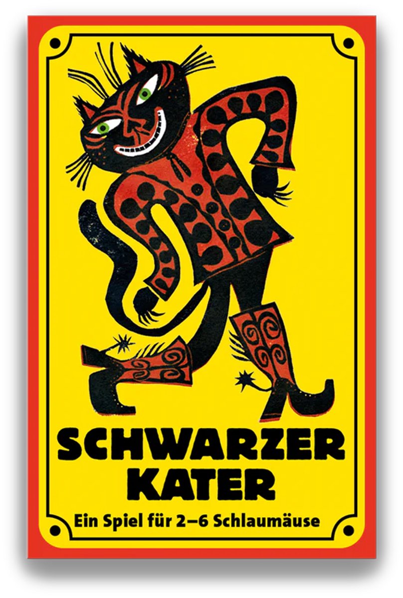 Schwarzer Karter Cards - kaartspel 2-6 p. (7+)