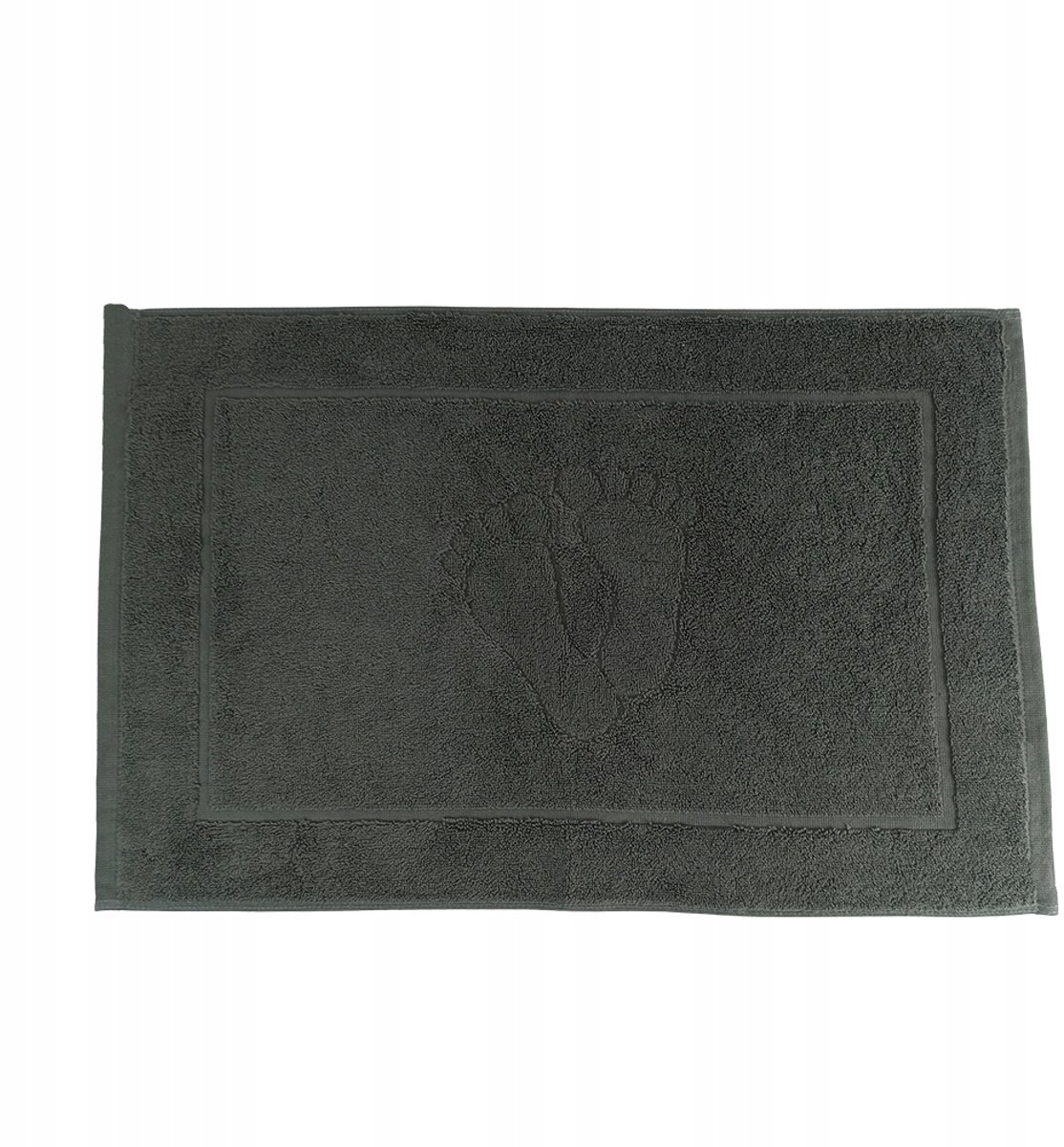 Grafische badkamermat 40x60cm met Voetjes Motief - 620g/m²