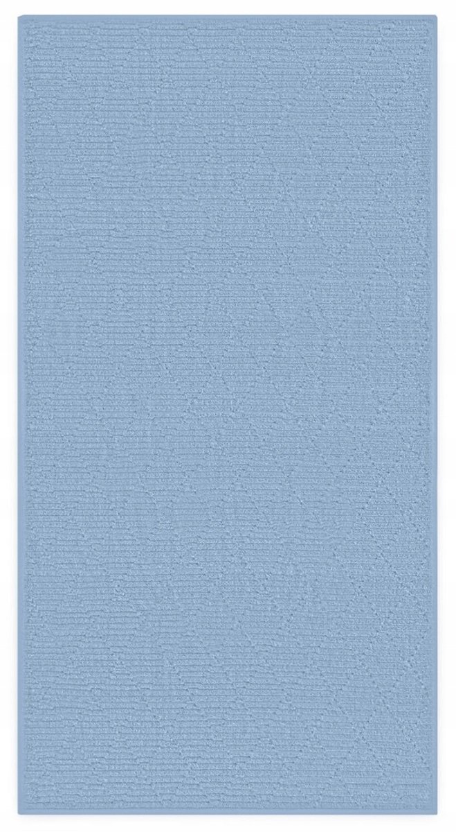 Zwoltex Lammel Badhanddoek 70x140cm Błękitny 450g/m² Katoen
