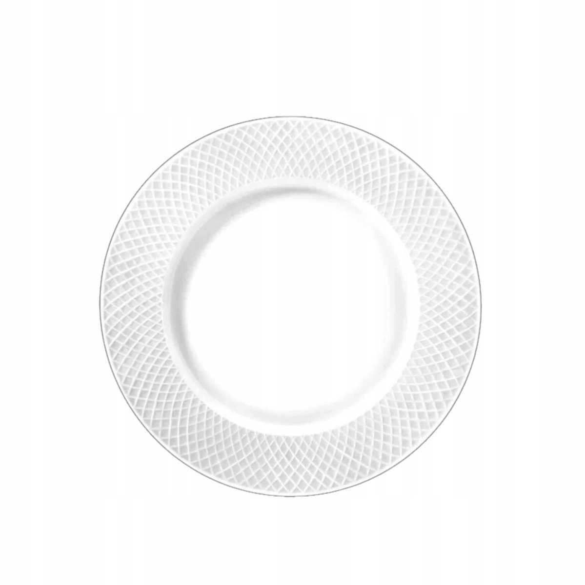 Wilmax Julia Porseleinen Dinerbord Plat Rond 28cm Wit
