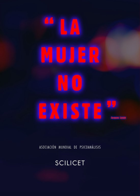 Scilicet. La mujer no existe - cover