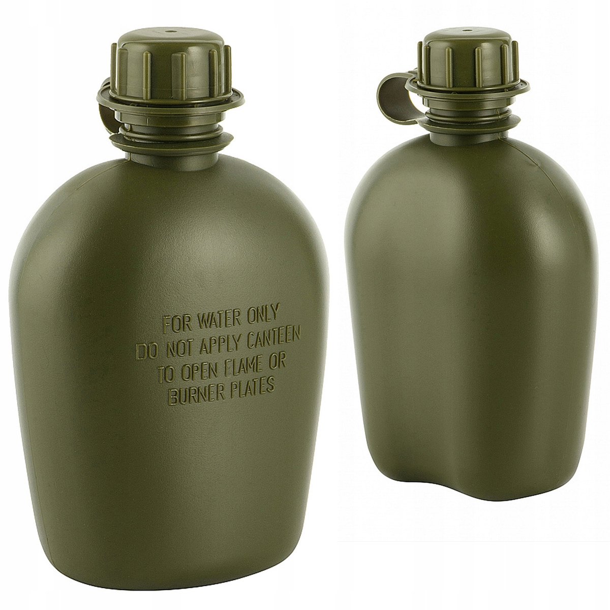 M-Tac Militaire Waterzak 1L - Duurzaam en BPA-vrij - Olijfgroen