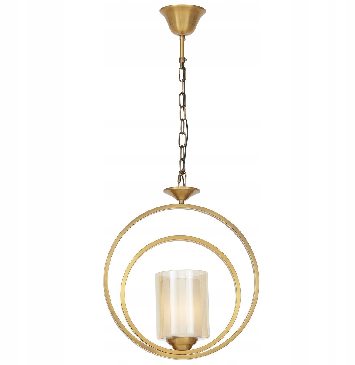 Luxe Gooden Hanglamp Loft Stjl E27 Glas - 40cm Hoog