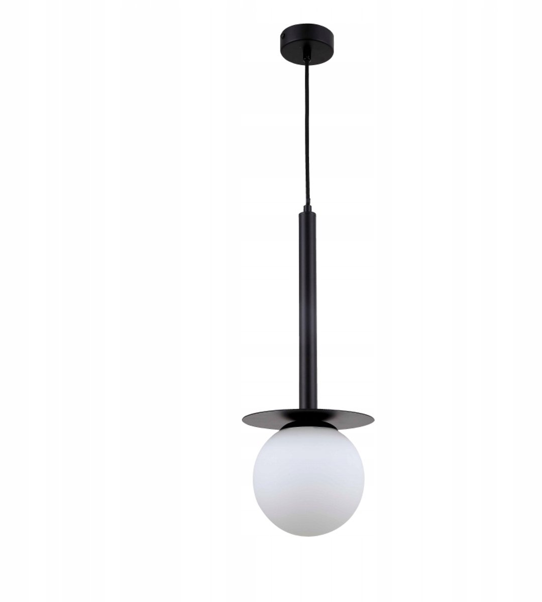 ROMA hanglamp Zwart - Modern Design Bol - Unieke Hal Verlichting