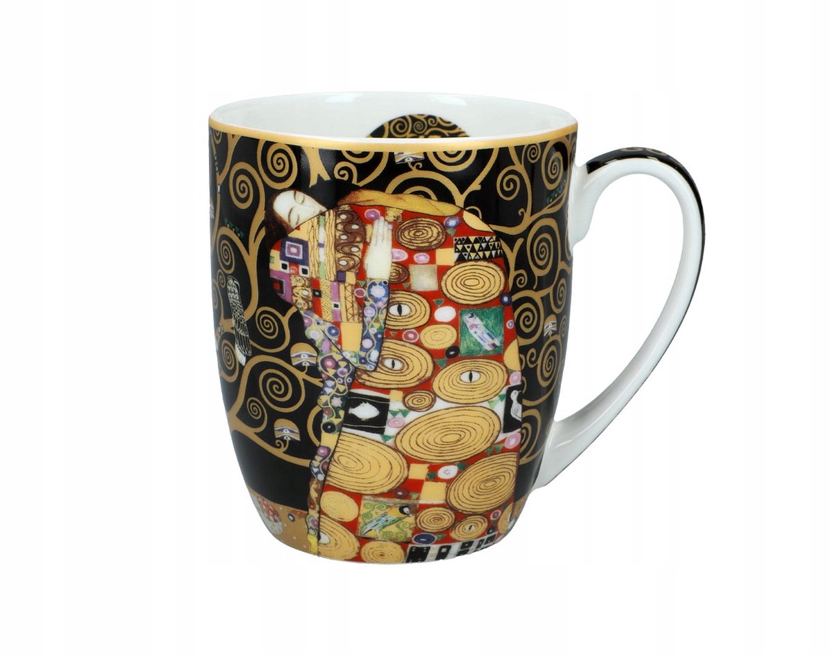 Camio Mok Gustav Klimt Kus 400ml porselein - elegante cadeau