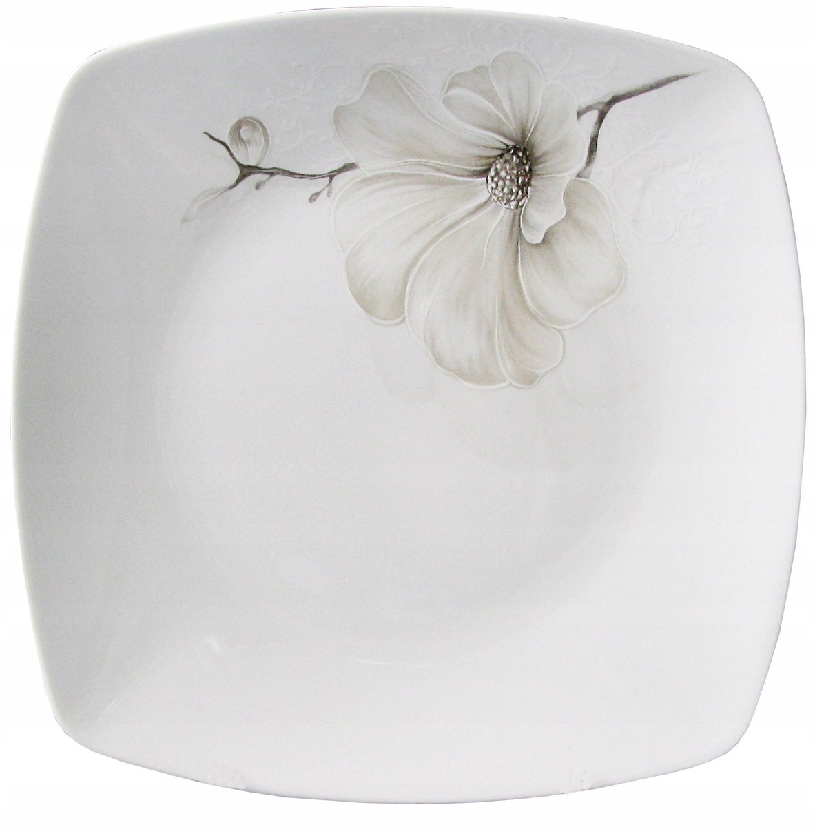Ćmielów Akcent Magnolia Dinerbord Plat 25,5 cm Porselein