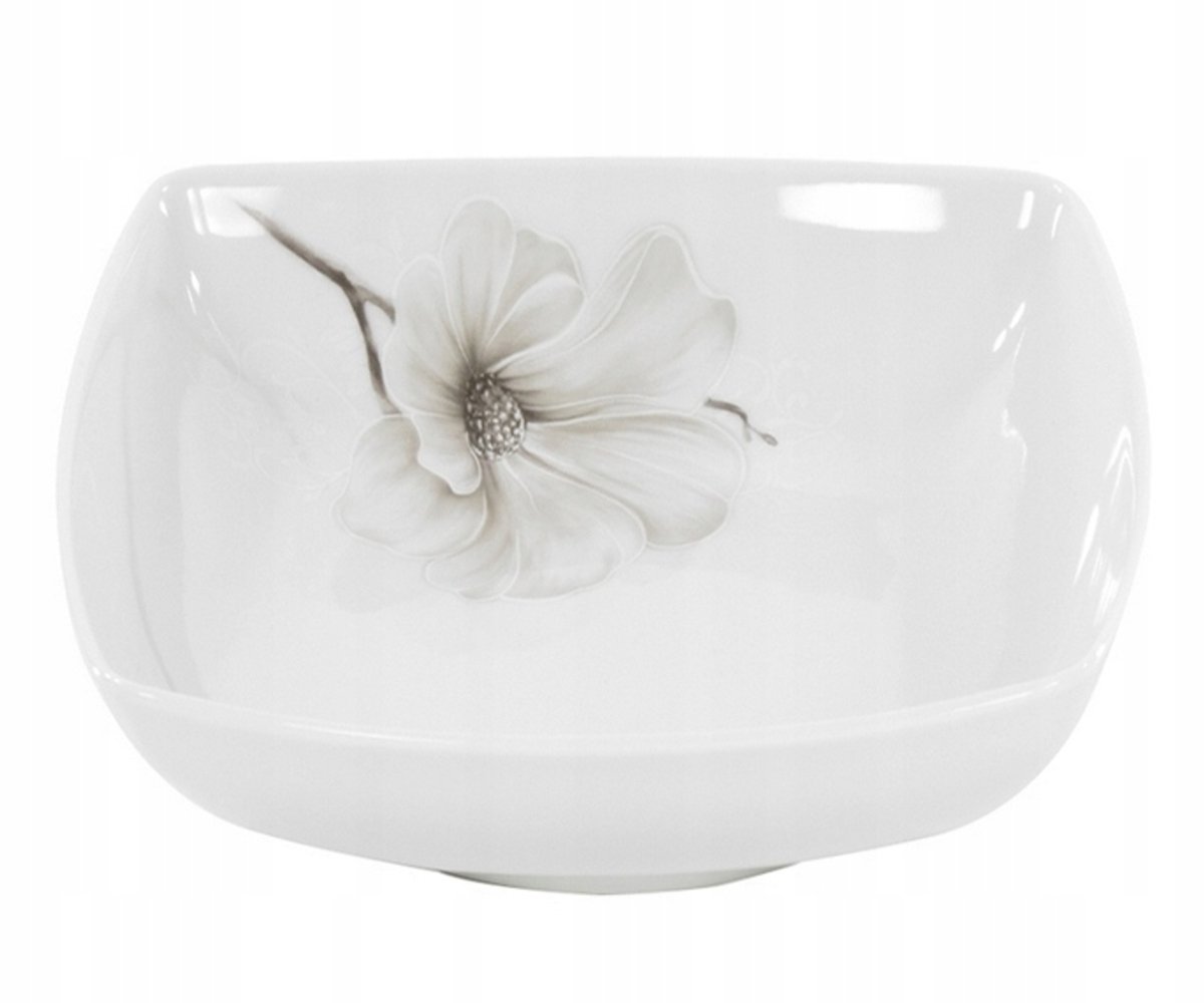 Diepe Kom 18,5cm 0,6L Magnolia Akcent Porselein - Vaatwasser/Magnetron