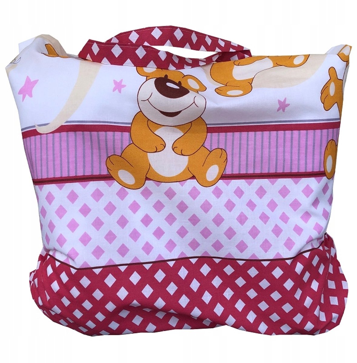 Kinderdagverblijf Beddengoed Tas 50x60 cm - Vrolijke Beer