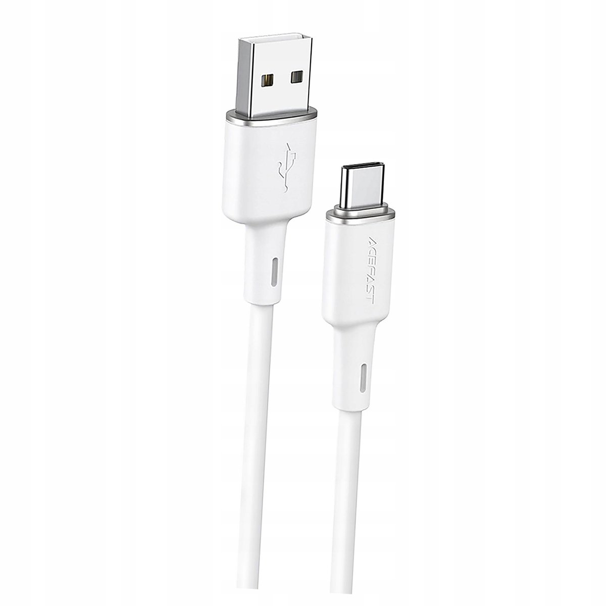 Image of Acefast USB naar USB-C Kabel 1,2m, 3A Wit (C2-04)