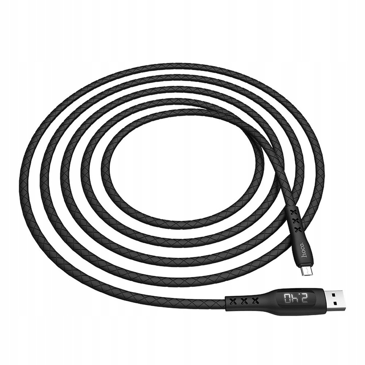 HOCO S6 USB Kabel Micro USB met LCD Display & Laad Timer