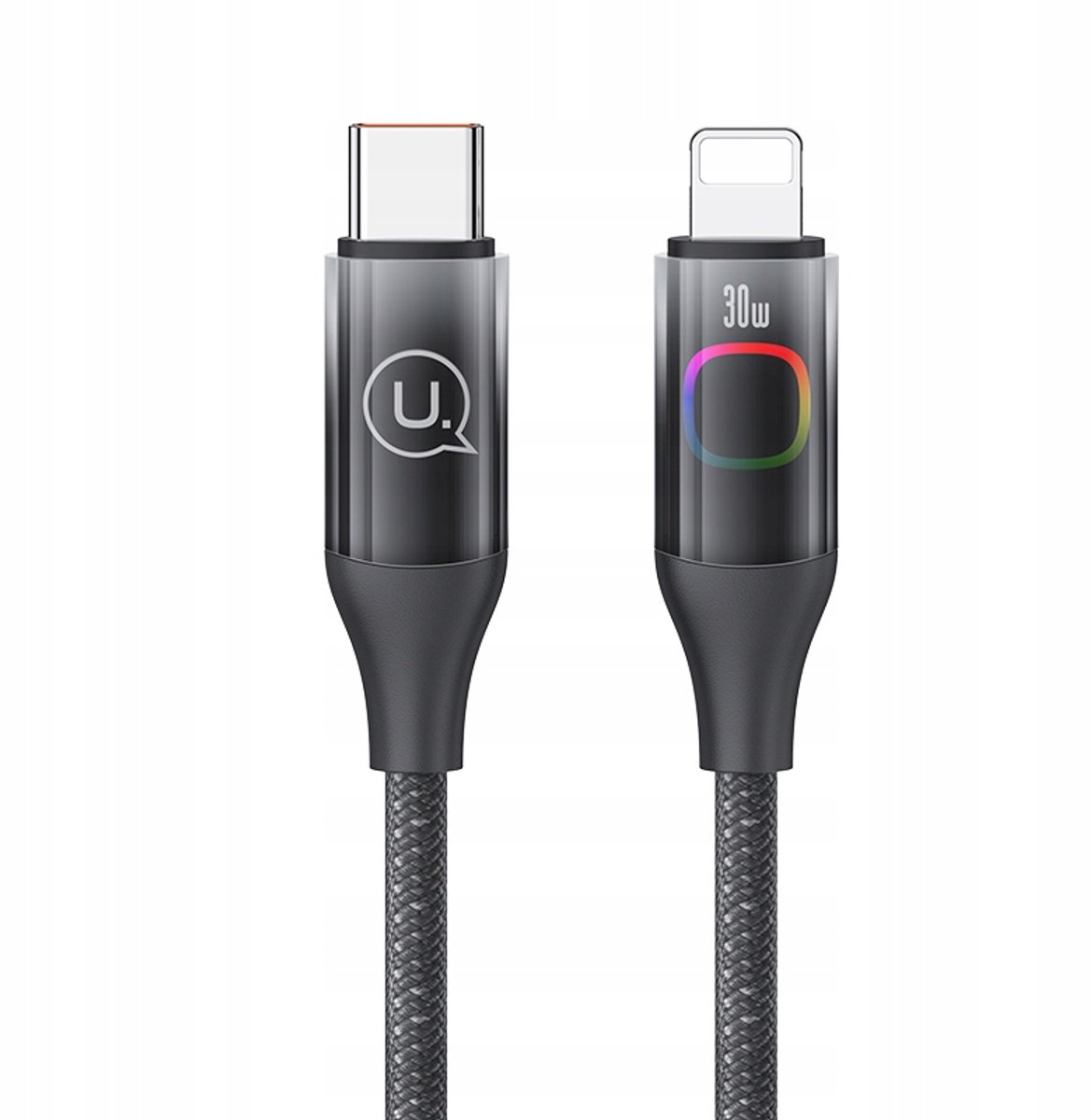 P4Y Lightning naar USB-C-kabel 1,2 m Zwart - 480 Mbps