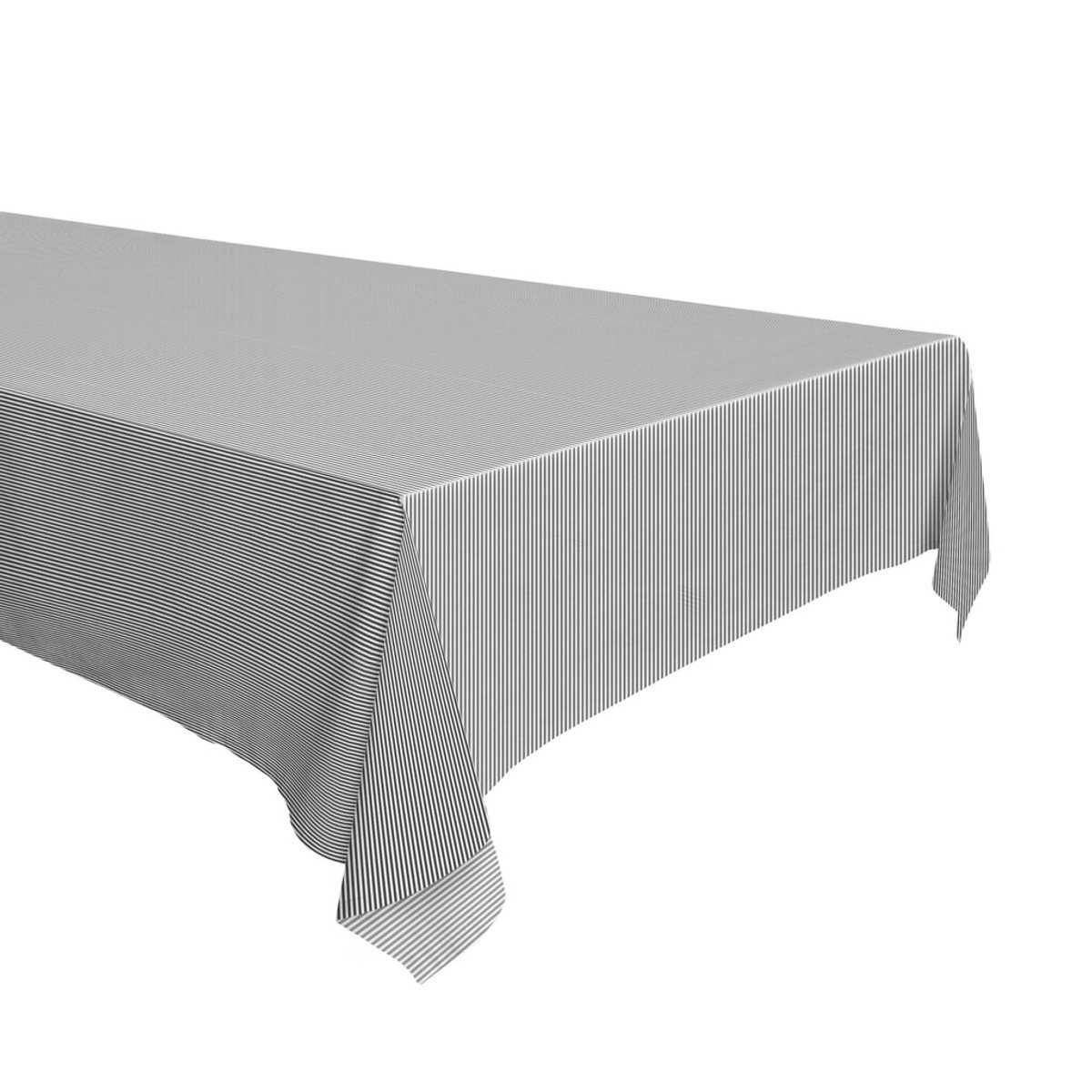 Byrklund Tafelkleed Refined Lines - 140x320 - 50% Katoen (BCI) / 50% Linnen - Antraciet