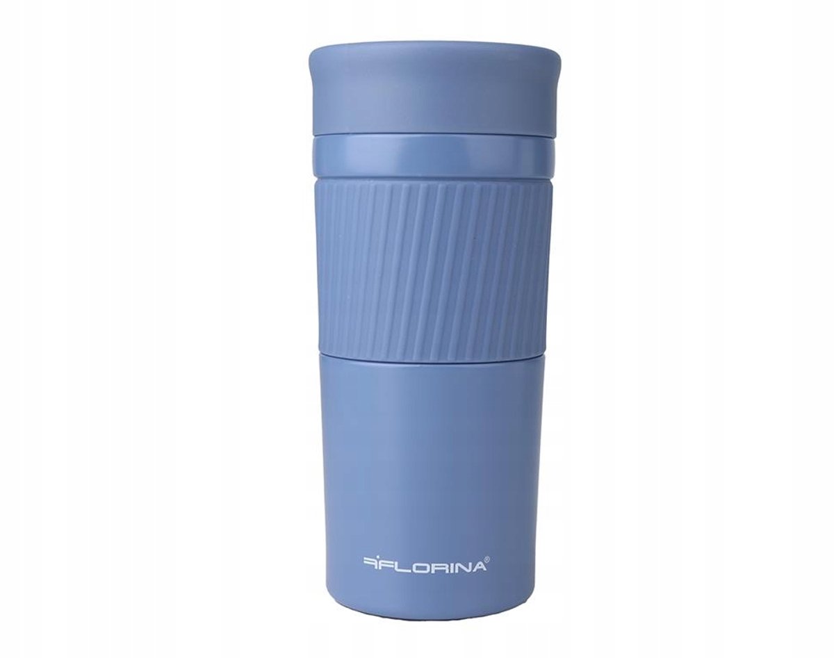 Florina Cortado Thermosbeker Donkerblauw 420 ml - Houdt Warmte Vast