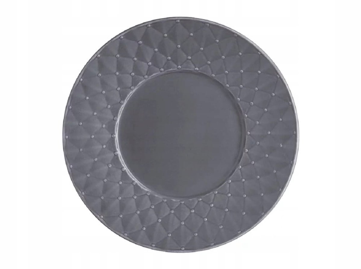 Ambition Glamour Dessertbord Grijs 20,5cm Porselein