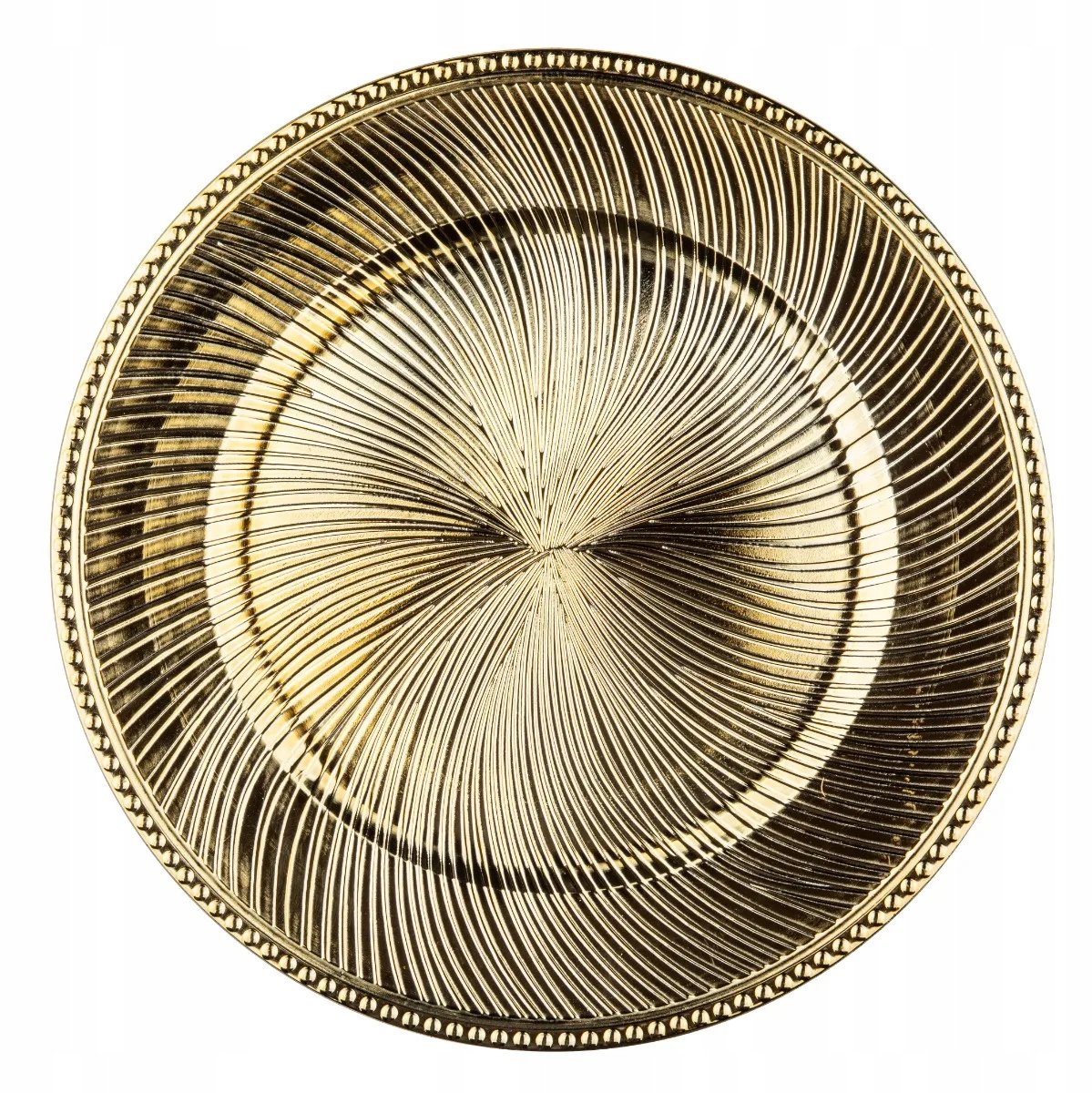 Gouden Onderzetter Rond 33 cm - Decoratieve Tafeldecoratie