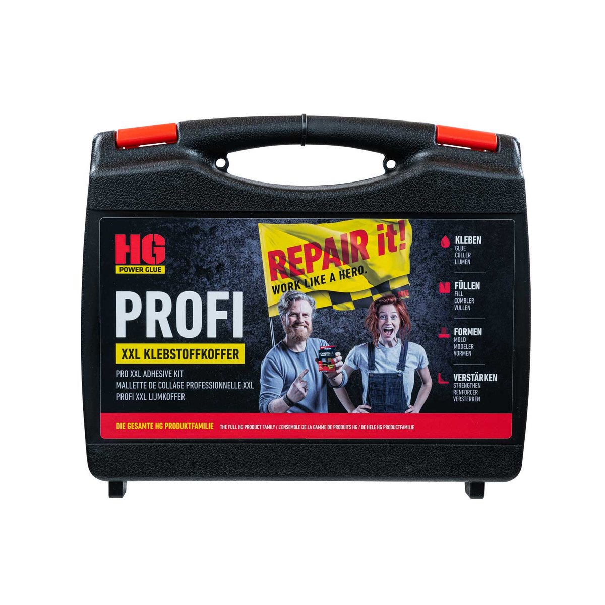 De las van de fles - XXL koffer complete set