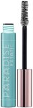 Turquoise mascara koker met roze koperen dop en borsteltje. Paradise Extatic staat erop.