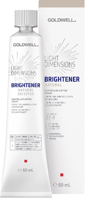 Goldwell Light Dimensions Brightener, controlled lifting cream in tube, 60 ml