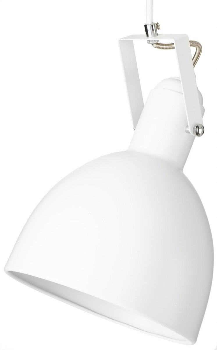 Hanglamp Loft Metaal Wit - Verstelbaar & Stijlvol