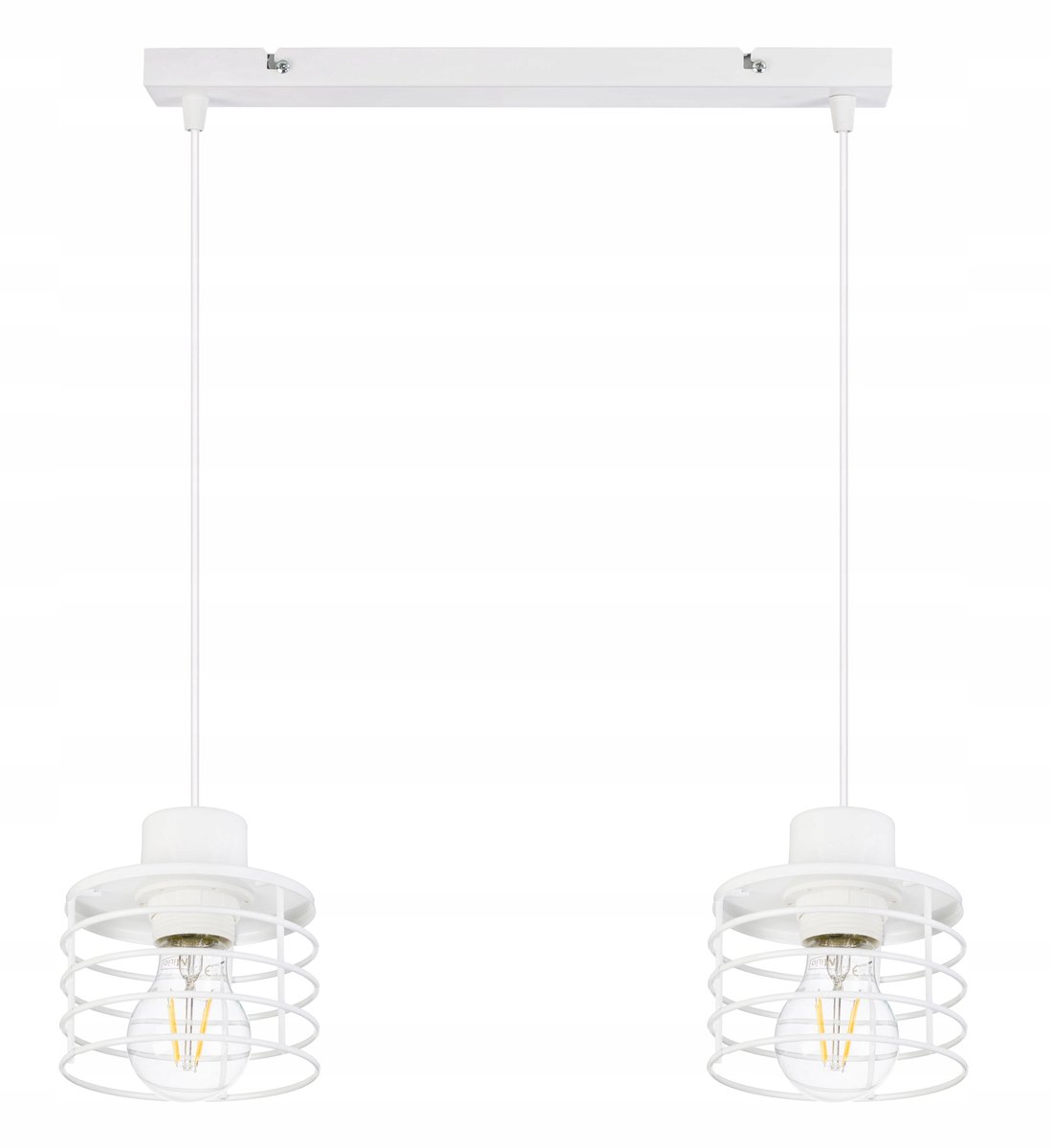 Hanglamp Loft Stijl - Metaal - 2x E27 - Verstelbaar