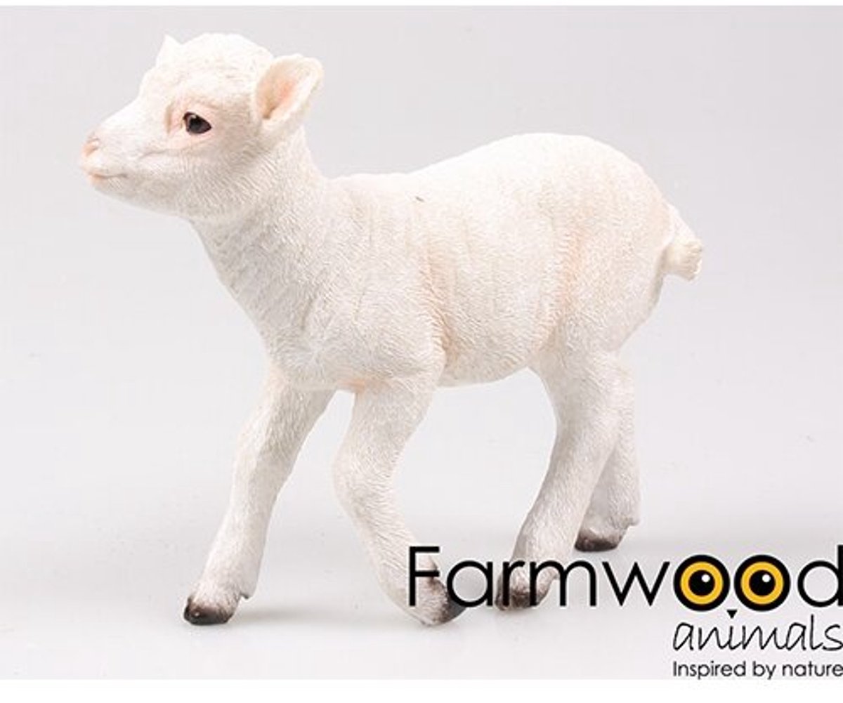 Farmwood animals - Lam spring staand 20x8,5x18 cm