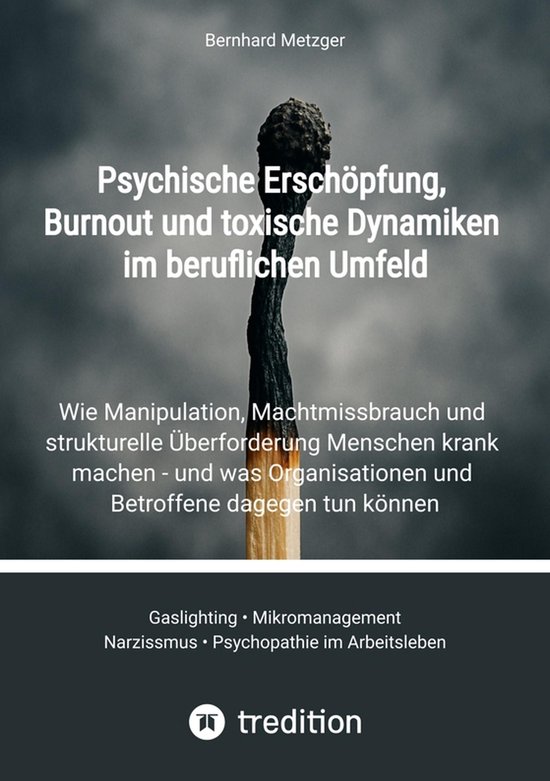 Psychische Erschöpfung, Burnout und toxische Dynamiken im b ... - cover