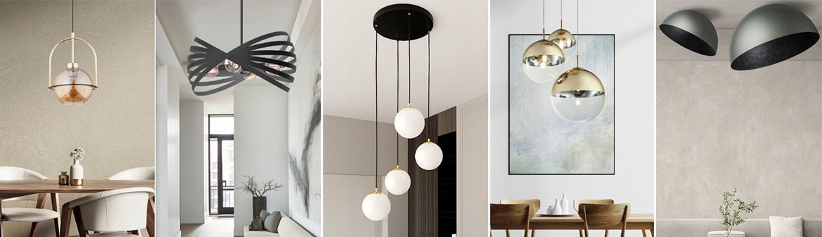 LORIEN GREEN 1-licht hanglamp - Zwart Metaal & Hout (E27)