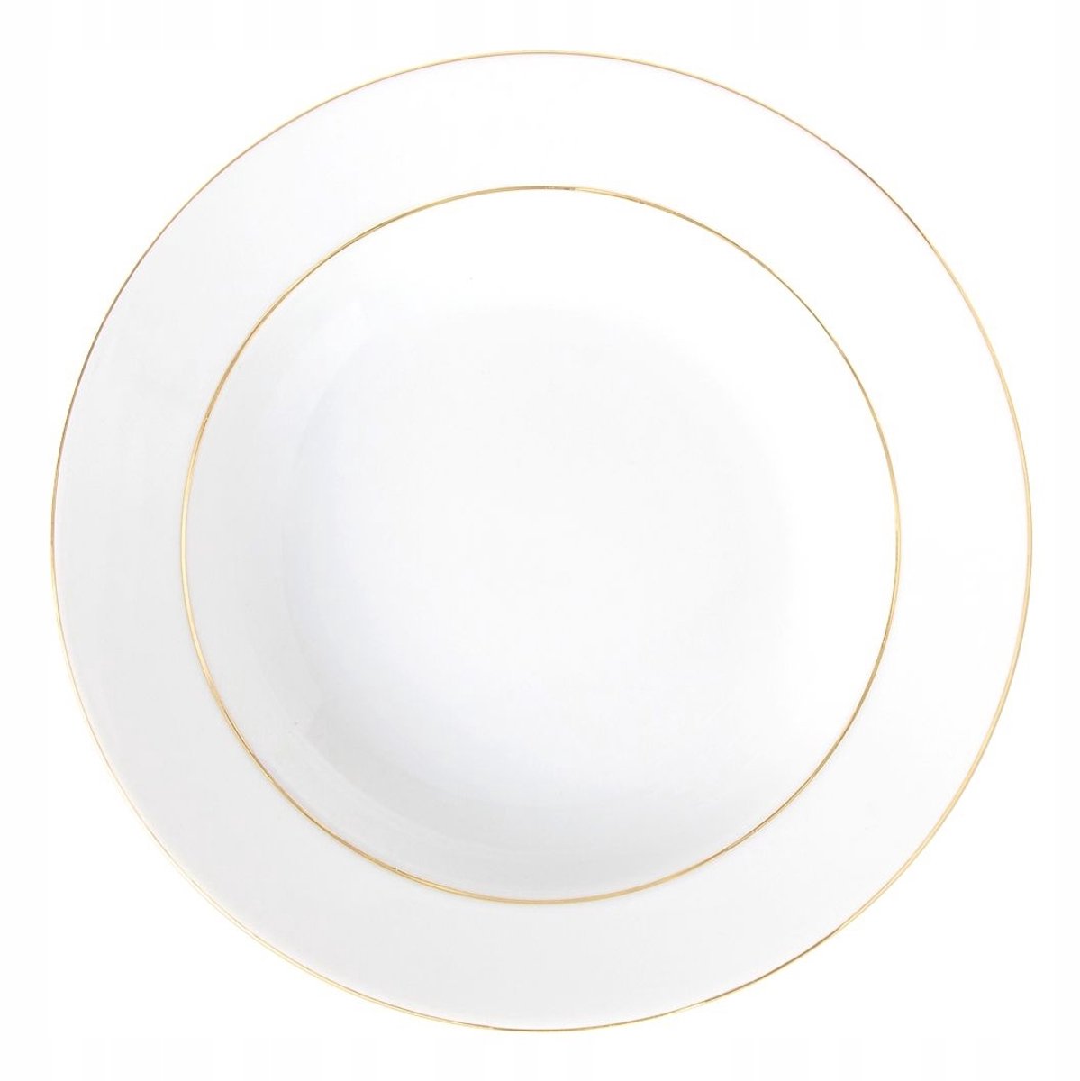 Chodzież Diep Bord 22,5 cm Gouden Lijn Nina Porselein B014