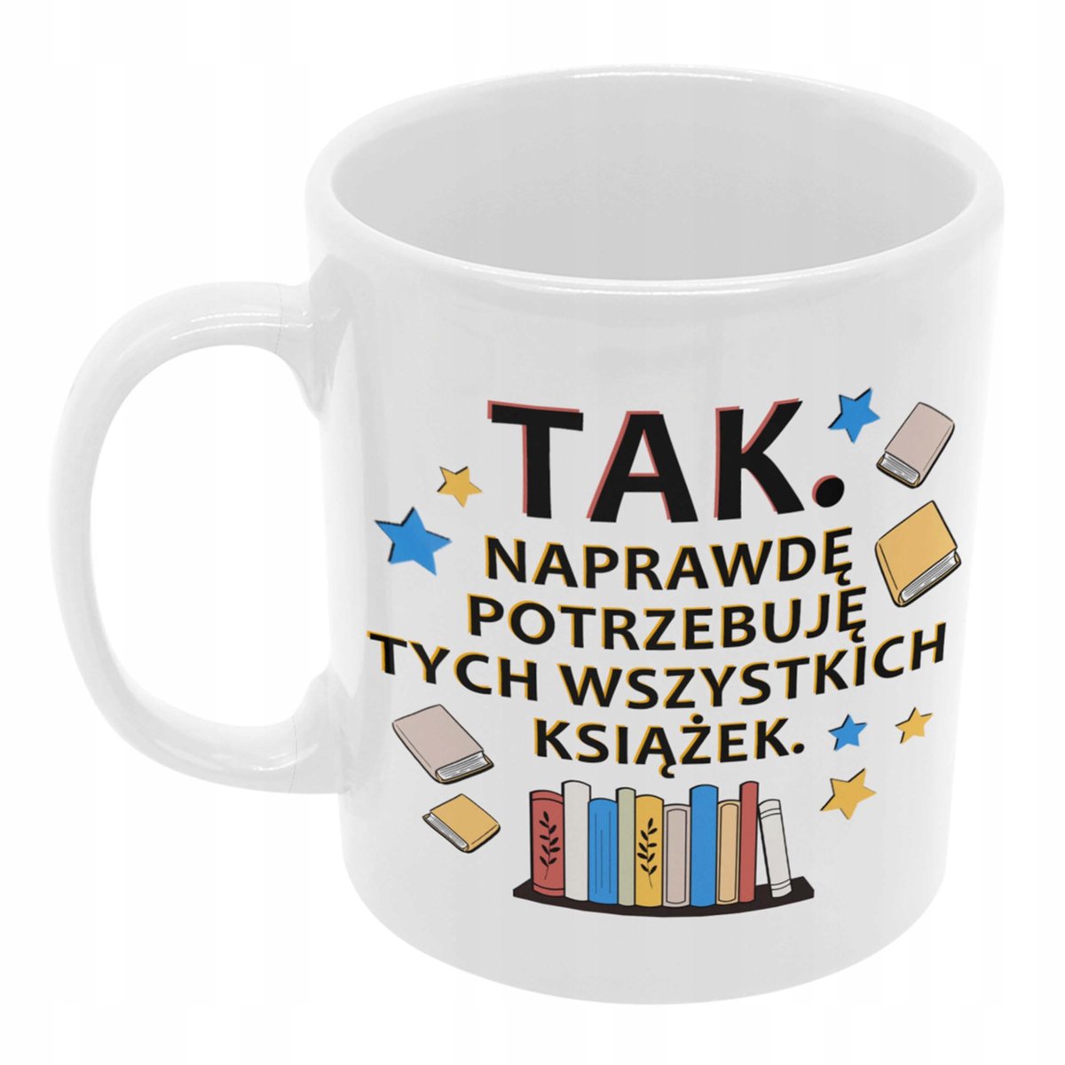 Koffiemok Boekenwurm - Perfect Cadeau voor Lezers