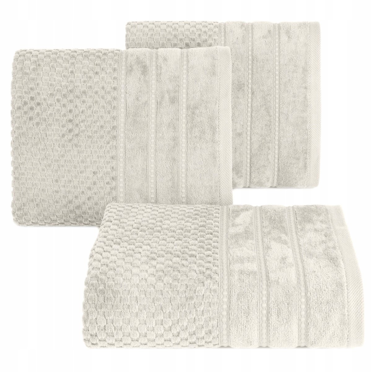 Luxe Katoenen Handdoek 30x50 cm, 500 g/m², Beige