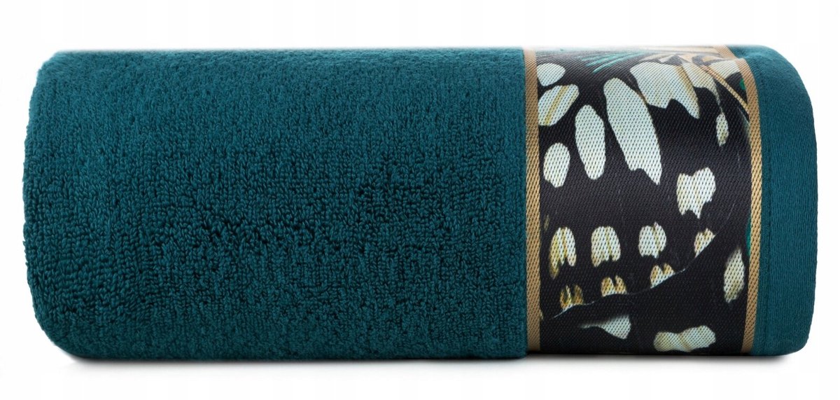 Handdoek Eva 70x140 cm Donker Turquoise - 500 GSM Katoen