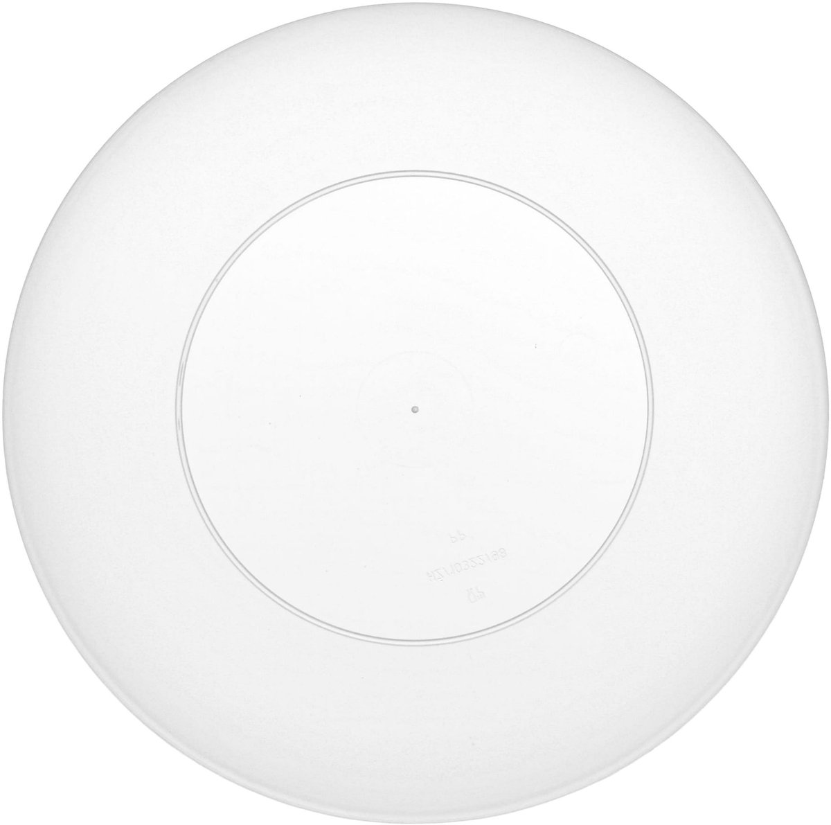 Platte Witte Kunststof Dinerborden 22cm - Vaatwasserbestendig