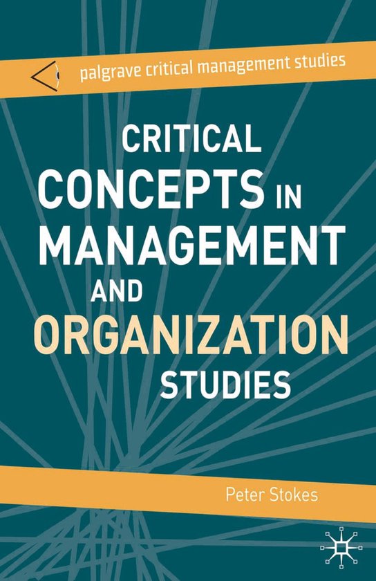 The Bloomsbury Critical Management Studies Series - Critical ... - cover
