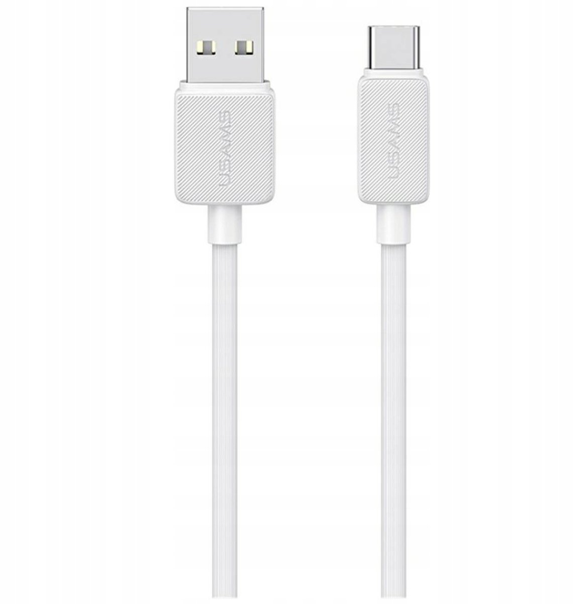 USAMS KY Serie Kabel USB-A naar USB-C 3A 2m Wit