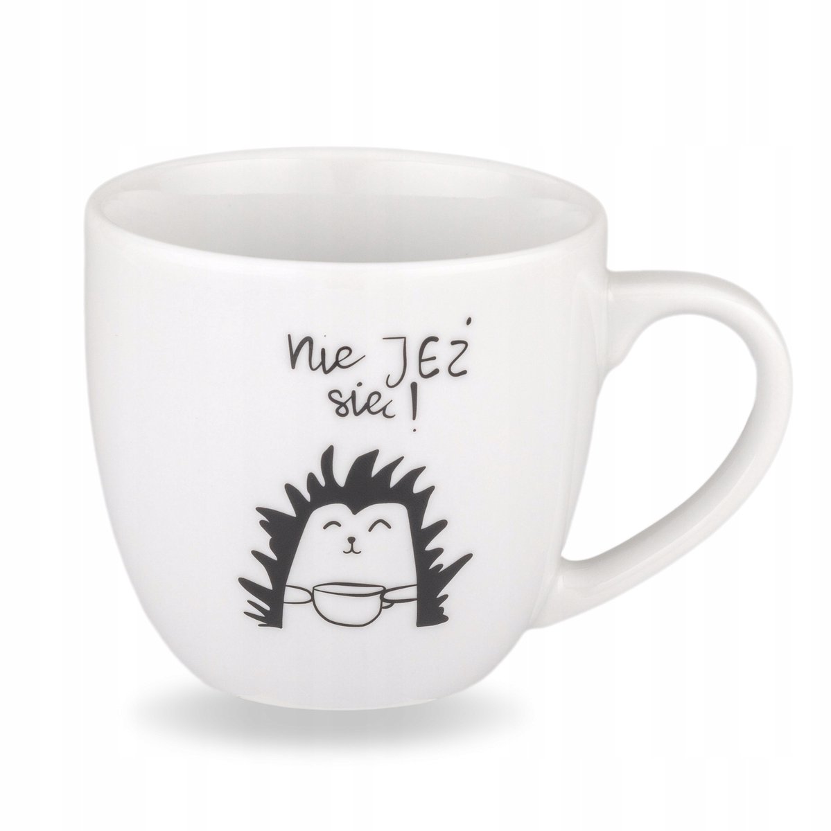 Porseleinen Mok 300ml - Lieve Egel Design