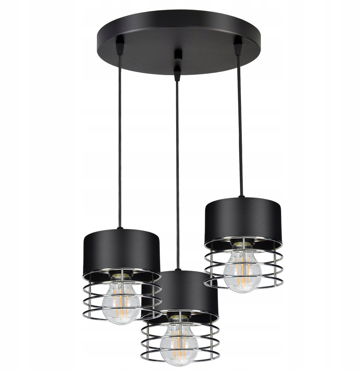 VIGO III Chrom LED Plafondlamp - Modern Design, Verstelbaar