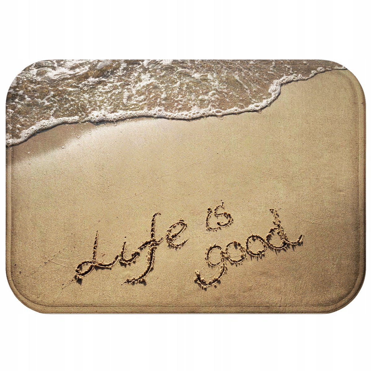 Zachte Antislip Badkamermat 40x60 cm - Sneldrogend & Wasbaar