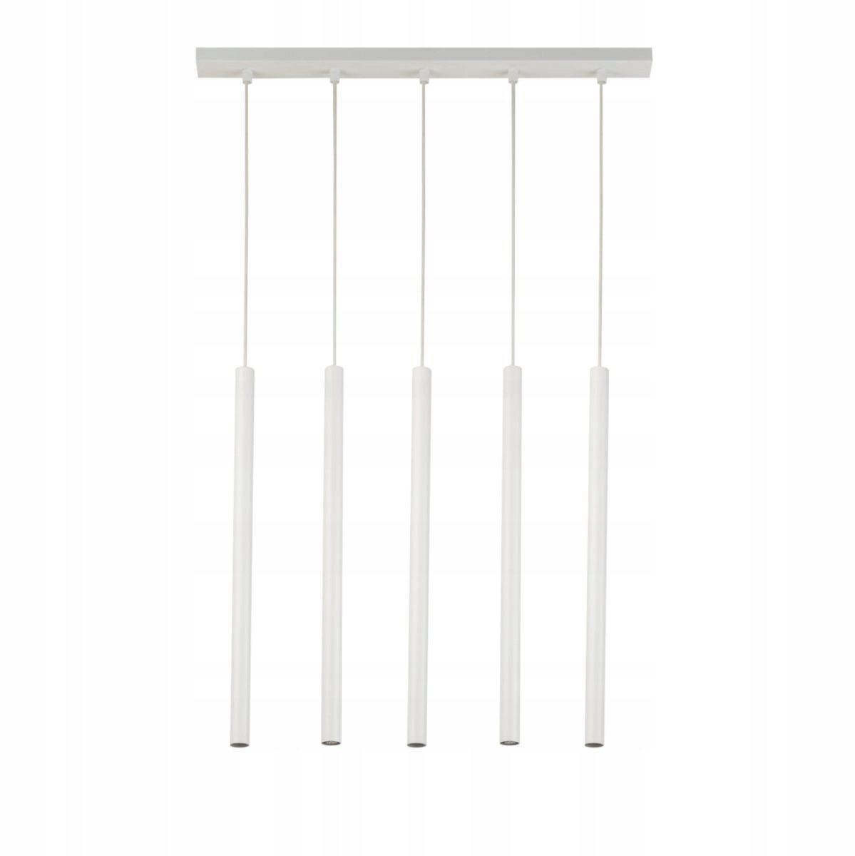 Moderne Witte Plafondlamp met 5 Spots - SOPEL 33616