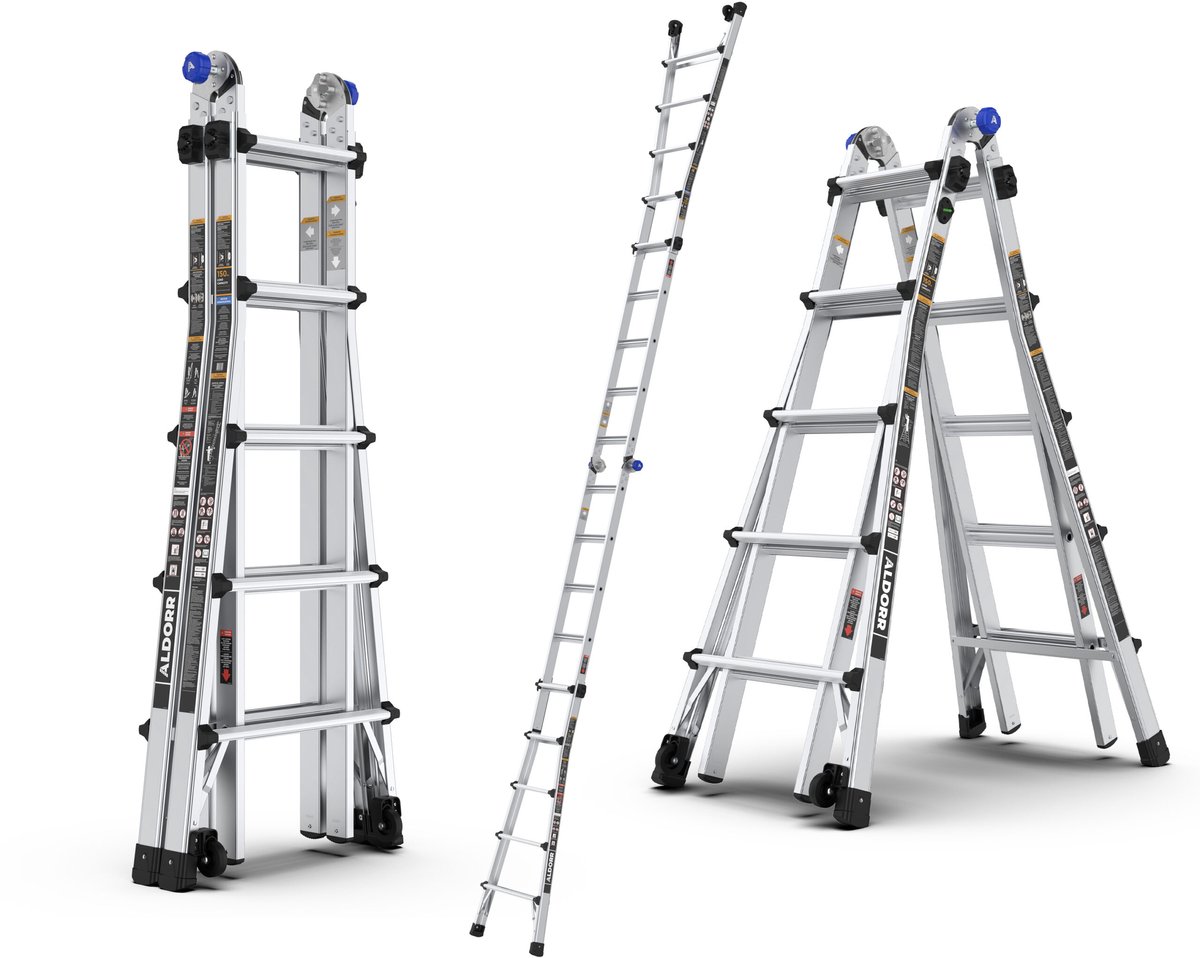 Multiladder 4x5 treden 5,70 meter - Aldorr Professional